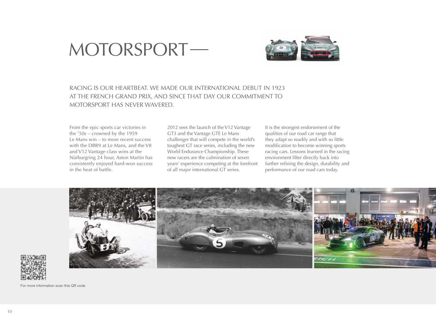 2012 Aston Martin Model Range Brochure Page 68